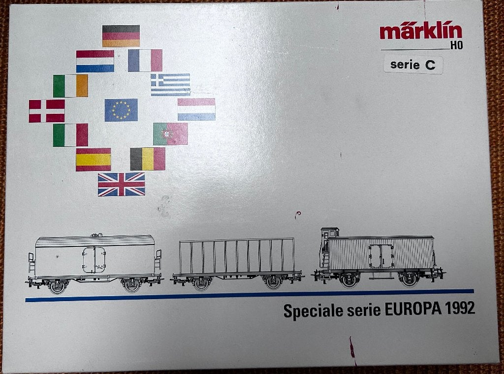 3404. Coffret Europa 92-C H0 Märklin., Enlèvement ou Envoi, Comme neuf, Wagon, Märklin