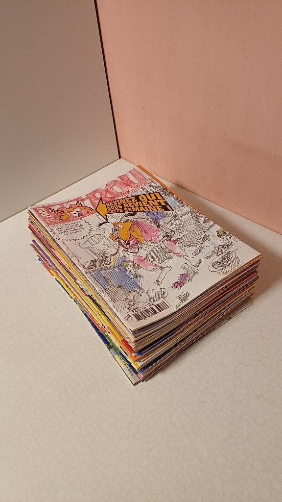 The Spirou Journal jaren 1998, 1999, 2000, 2001, 2002, Verzamelen, Ophalen of Verzenden, 1980 tot heden, Tijdschrift