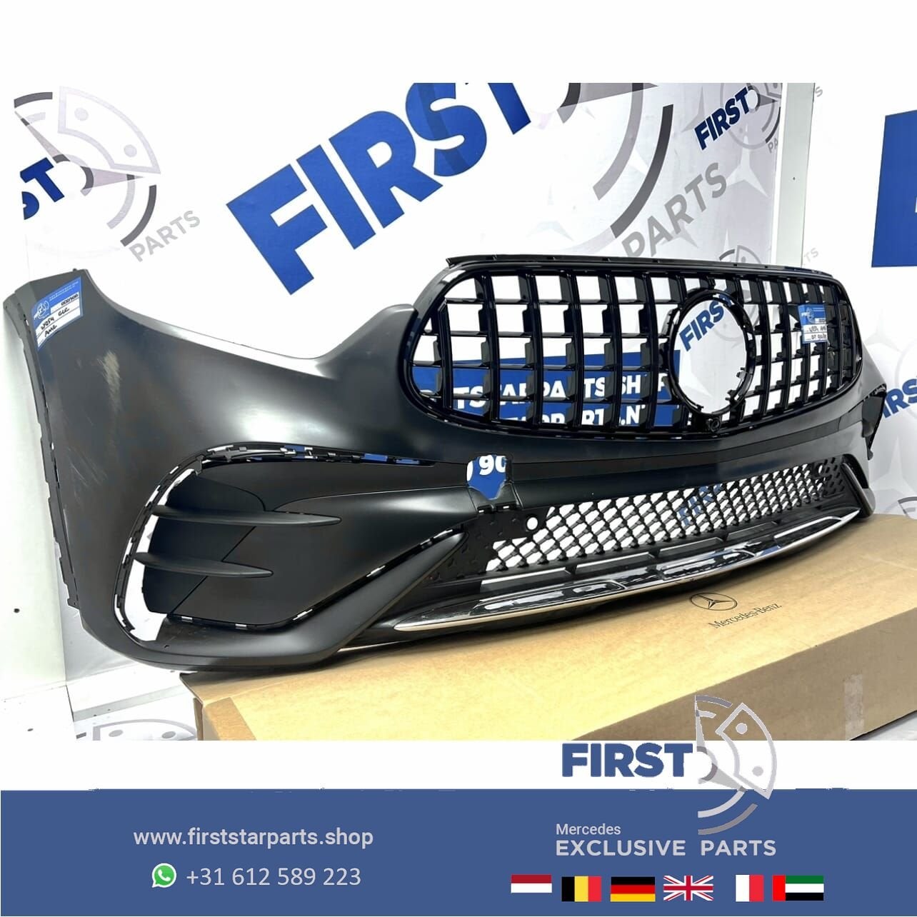 W254 X254 C254 BUMPER GLC 43 AMG VOORBUMPER ORIGINEEL + GT G, Utilisé, -, Avant, -