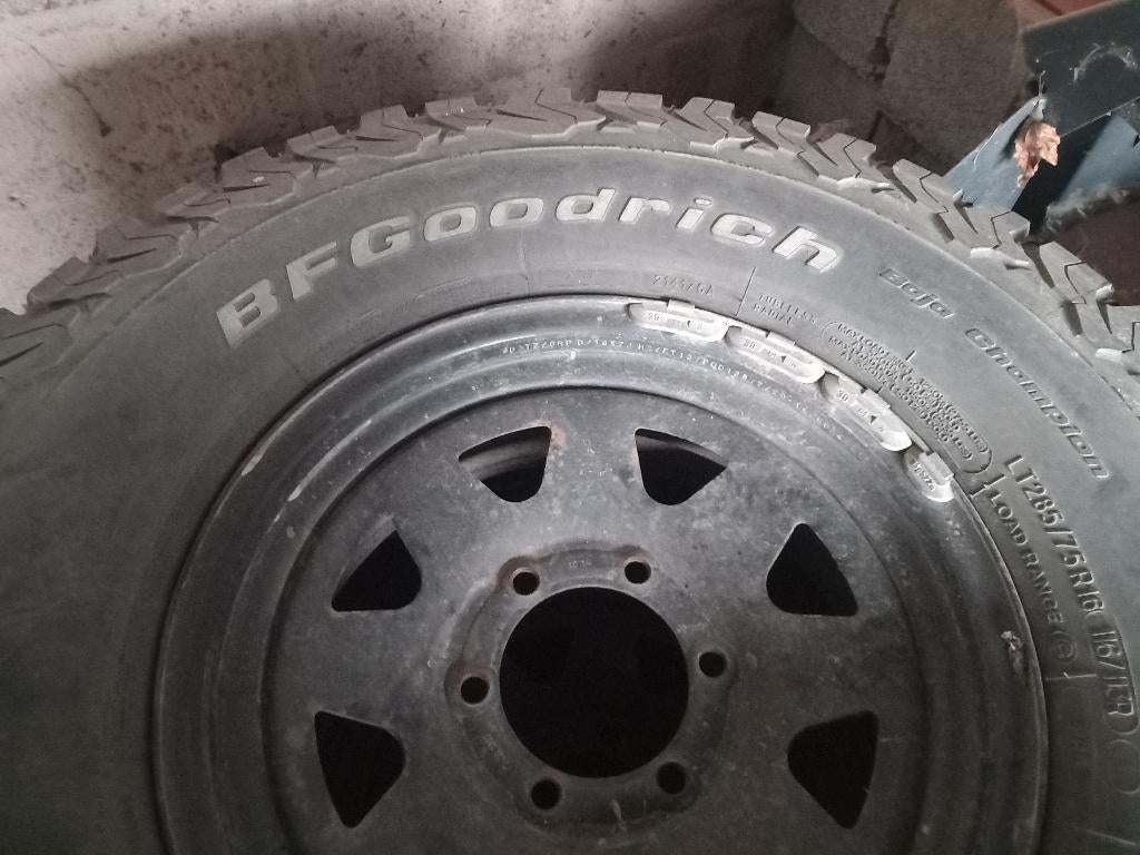 Jantes ford ranger, Enlèvement, Jante(s)
