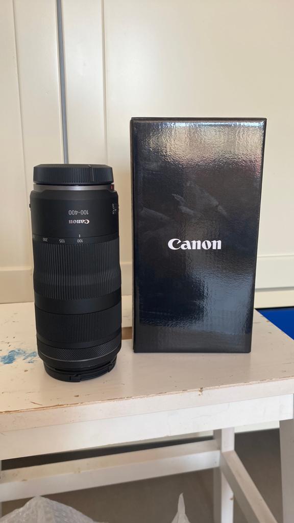 Canon RF 100-400 mm f/5,6-8 IS USM, TV, Hi-fi & Vidéo, Photo | Lentilles & Objectifs, Enlèvement, Comme neuf