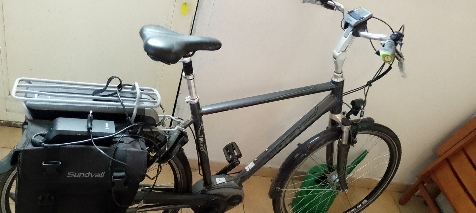 Elektrische fiets Trek, Ophalen
