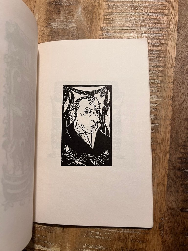 Grafiek van Edgard Tijtgat - Stad Mechelen 1964, Ophalen of Verzenden, Gelezen, Grafische vormgeving