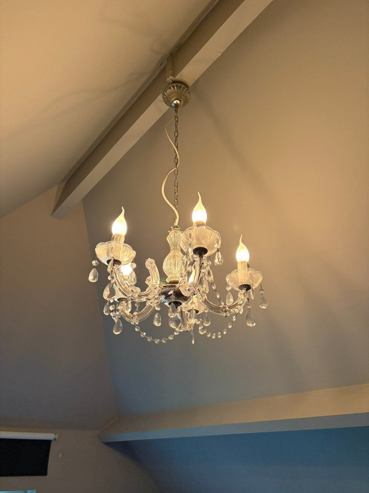 Kroonluchter, Maison & Meubles, Lampes | Lustres, Enlèvement, Comme neuf