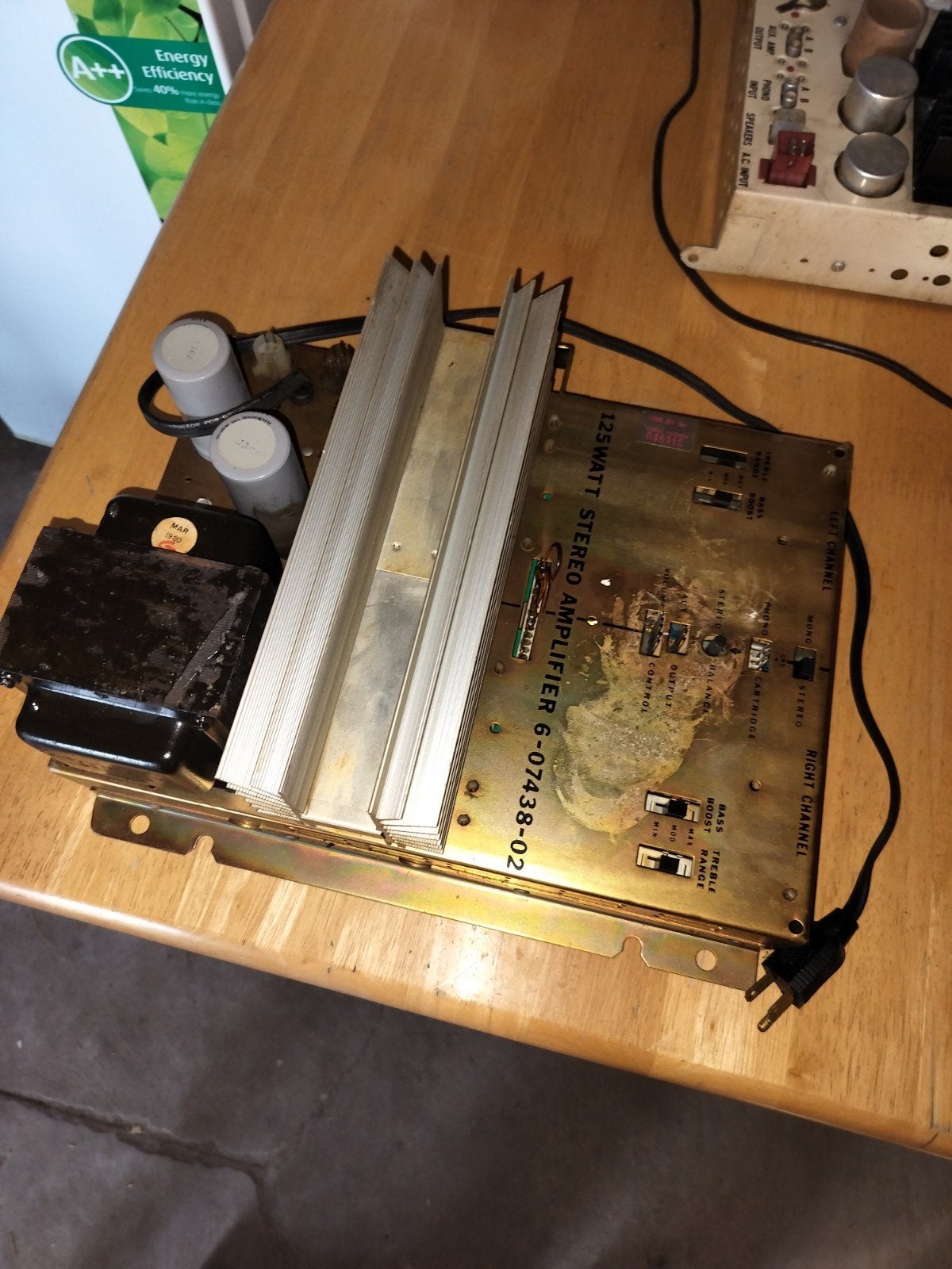 Versterker uit jukebox Ami, Verzamelen, Automaten | Jukeboxen, Ophalen, Gebruikt, 1970 tot heden, Ami