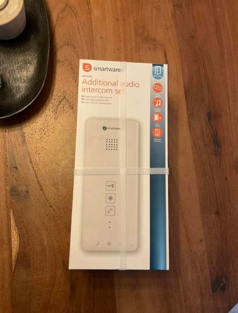 Smartware DIC-21102 Kit d'interphone audio supplémentaire, Enlèvement, Compatible avec les smartphones, Neuf, Sans fil