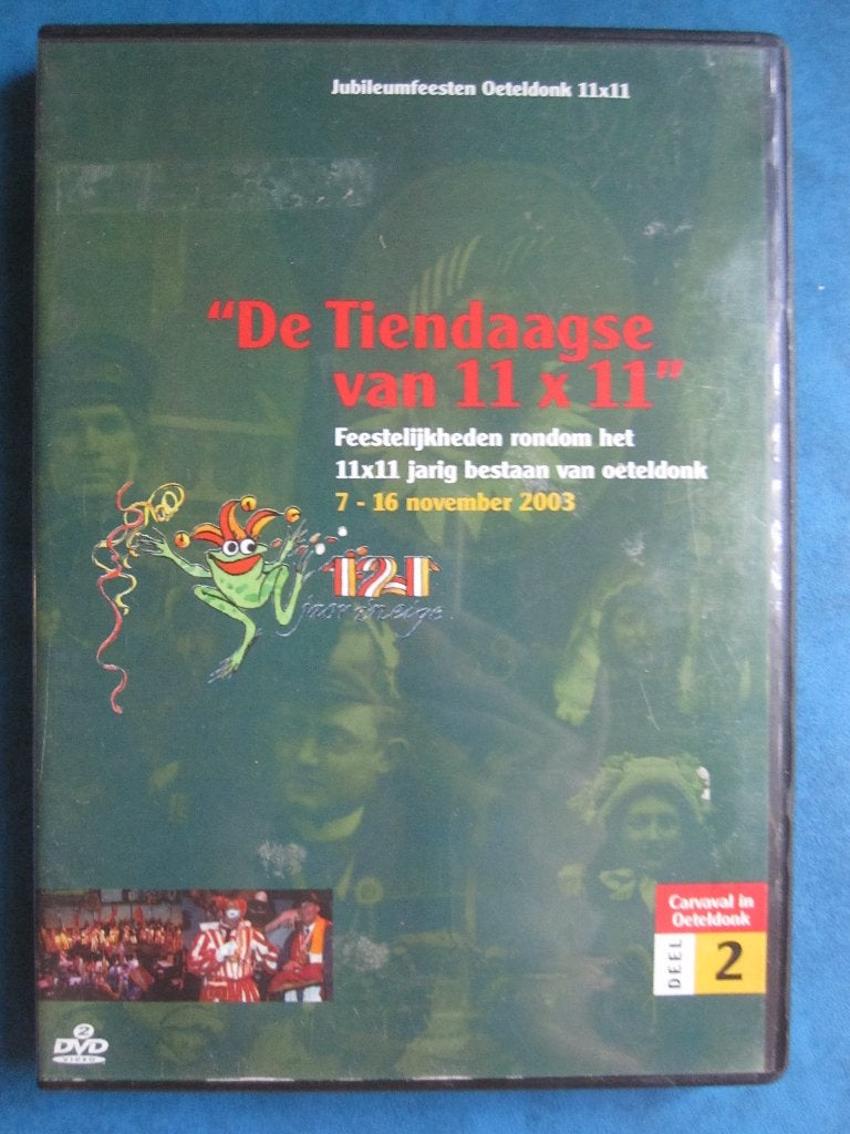 De Tiendaagse van 11 x 11 (2 disc), Cd's en Dvd's, Alle leeftijden, Zo goed als nieuw, Kunst of Cultuur, Ophalen of Verzenden