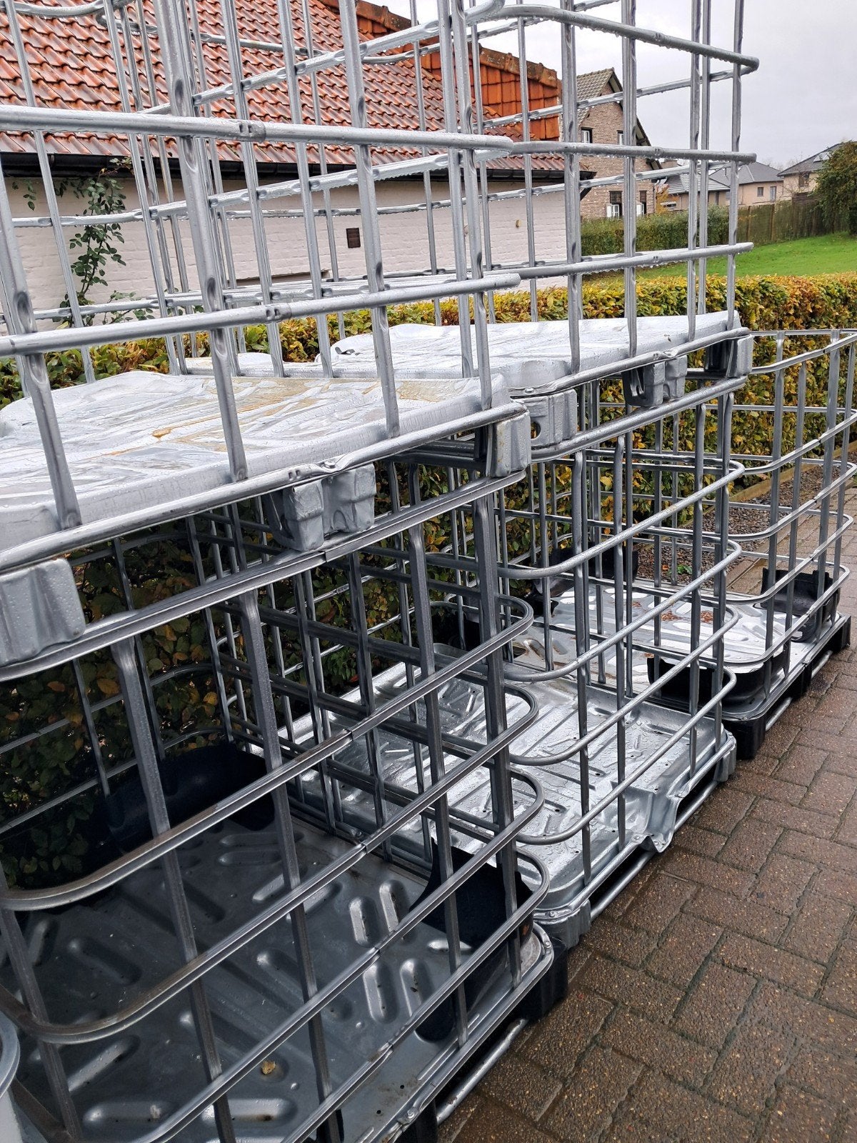 Ibc kooien metaal pallet, Bricolage & Construction, Casiers & Boîtes, Enlèvement