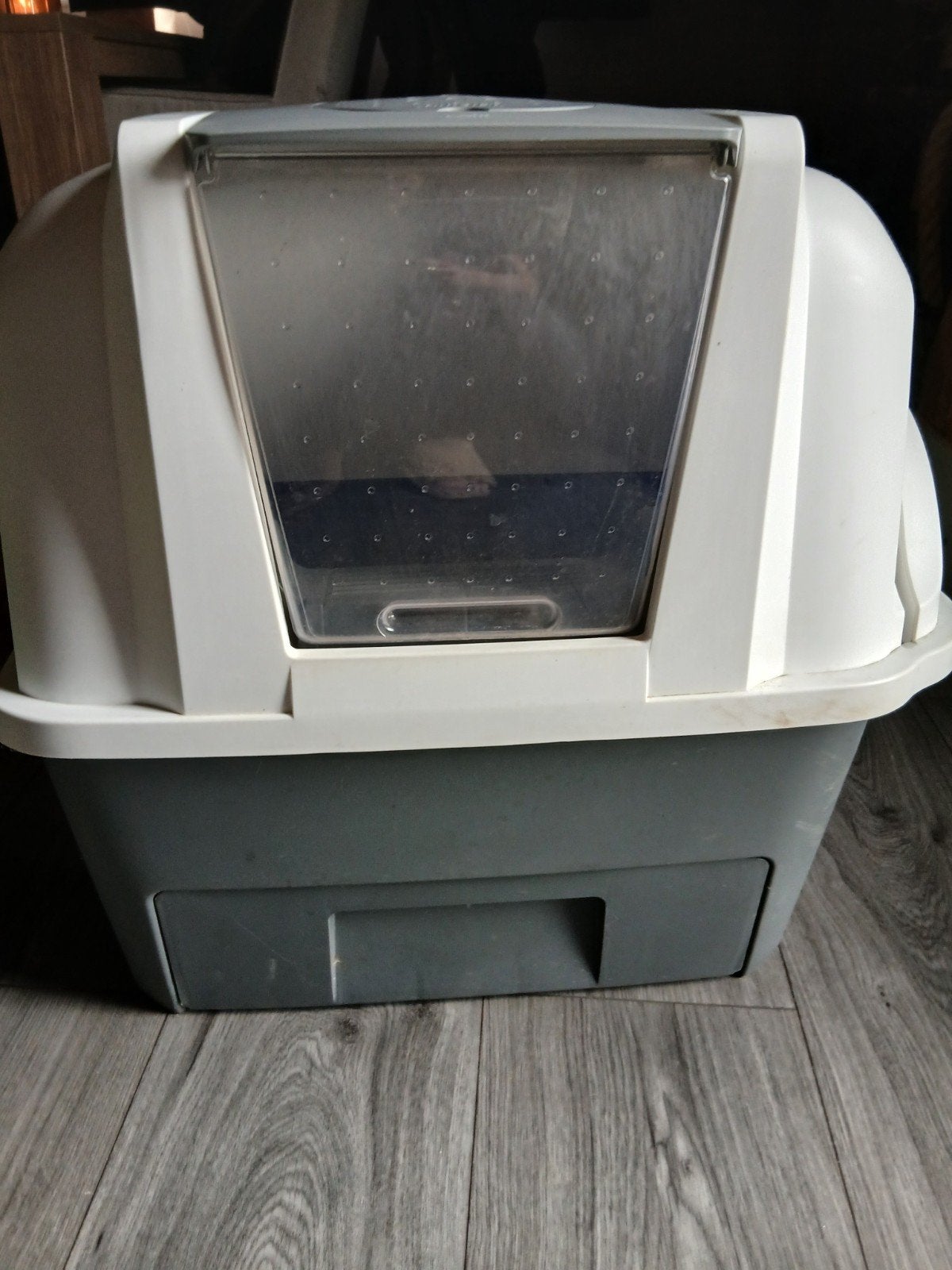 Zelfreinigende kattenbak, Enlèvement, Autonettoyant, Utilisé, Fermé
