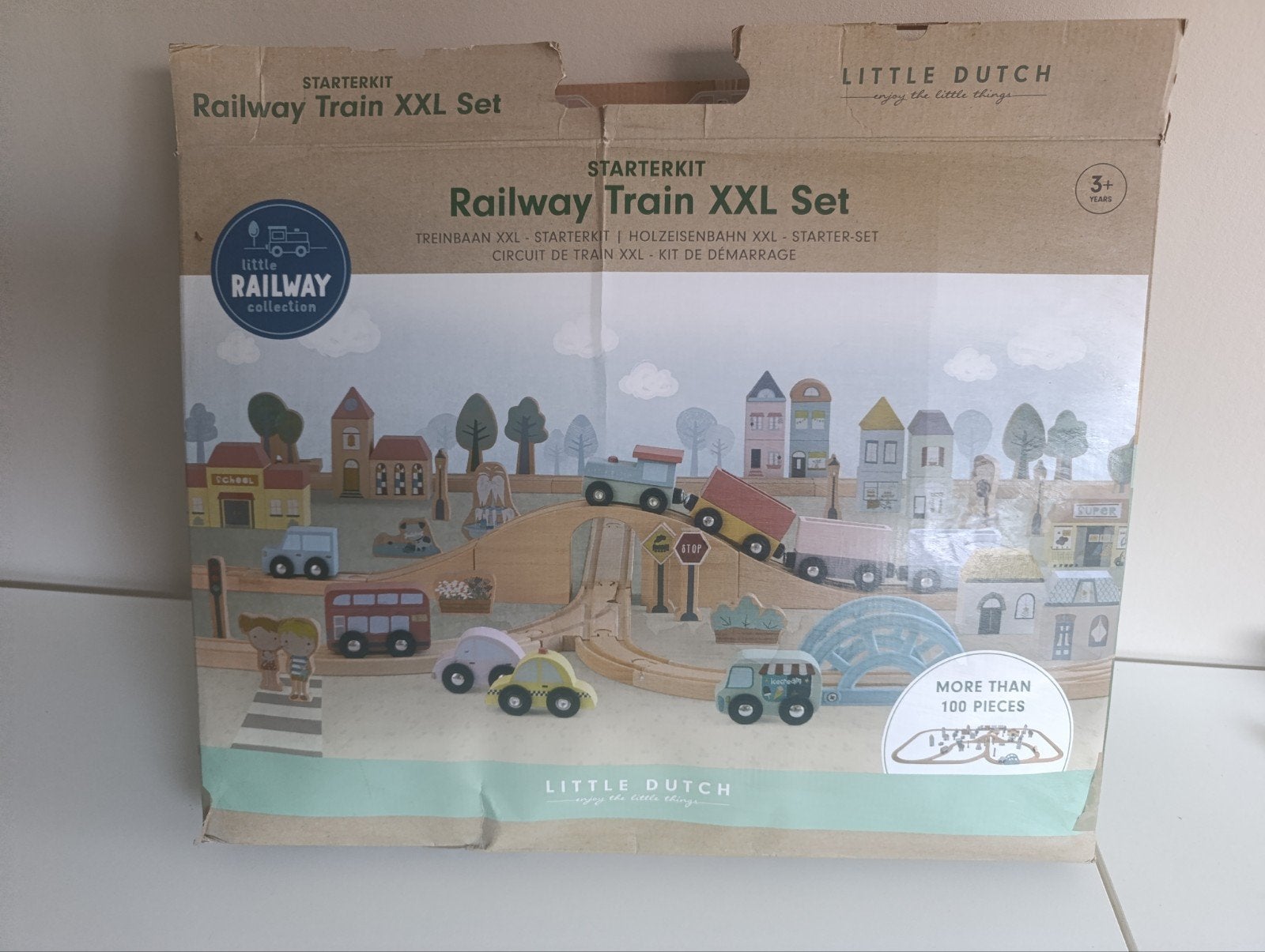 Little Dutch Railway Train XXL Set / Treinbaan XXL, Hobby en Vrije tijd, Ophalen