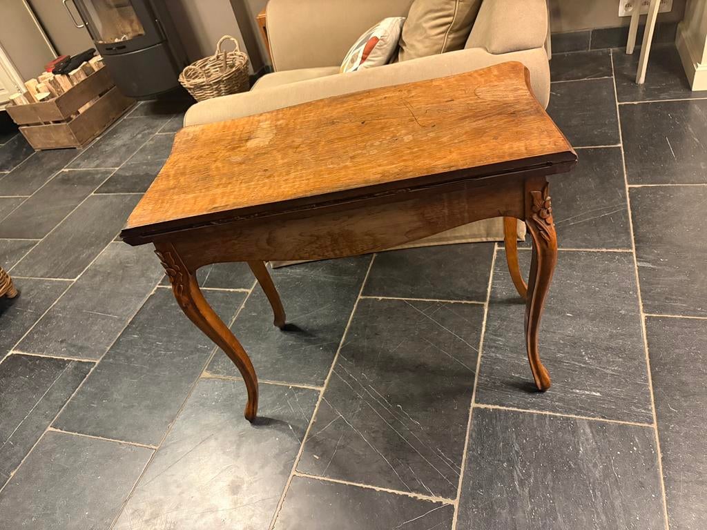 TABLE DE JEU LOUIS XV / CONSOLE ANCIENNE, Enlèvement