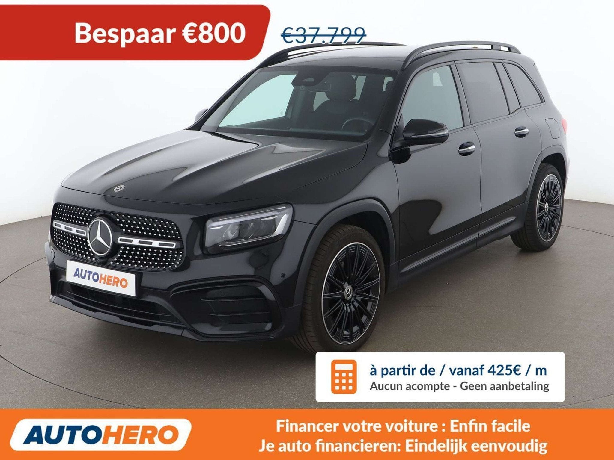 Mercedes-Benz GLB 180 GLB 180 Mild-Hybrid AMG Line, Autos, 1332 cm³, Achat, Détection des panneaux routiers, Autres carburants