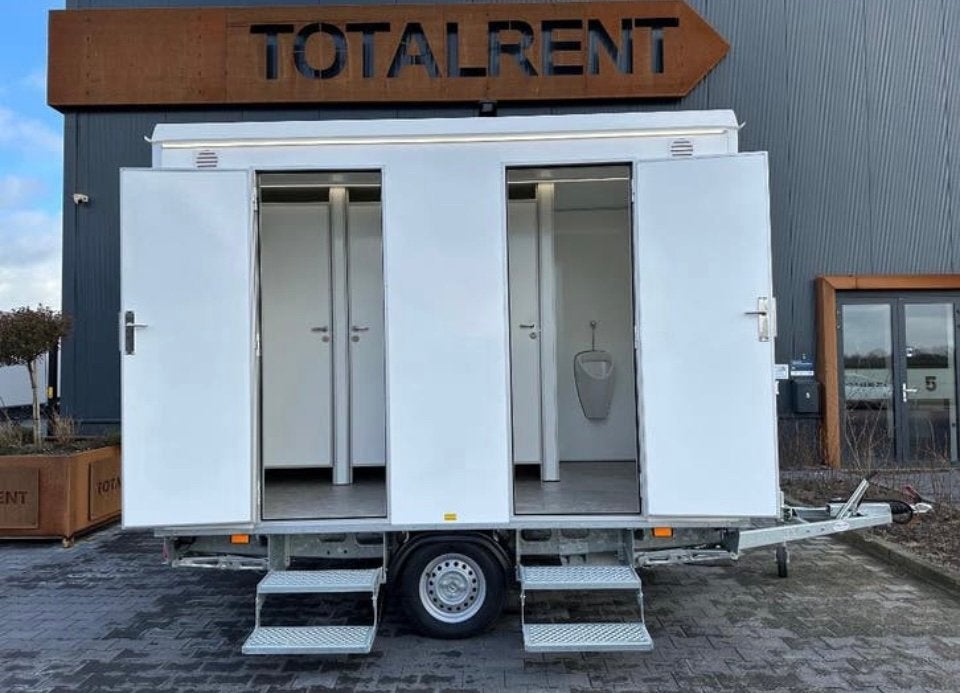 Nieuwe 2-1-1 wx toiletwagen de luxe voorraad, Hobby en Vrije tijd, Feestartikelen | Verhuur, Ophalen, Zo goed als nieuw