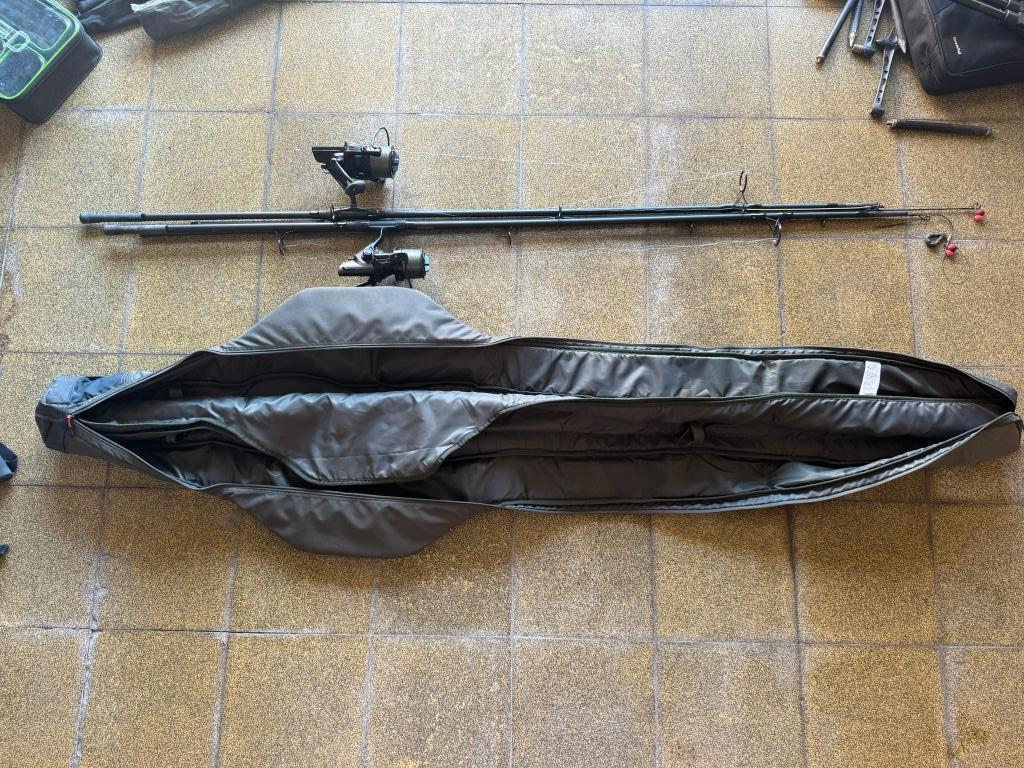 Set de pêche à la carpe à vendre! Tout en un seul lot!, Enlèvement, Utilisé, Canne à pêche complète