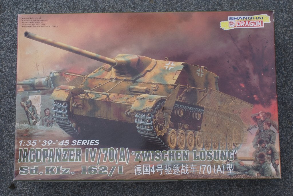 Dragon - Jagdpanzer IV/70A Zwischen Losung - 1/35, Hobby & Loisirs créatifs, Modélisme | Voitures & Véhicules, Autres marques