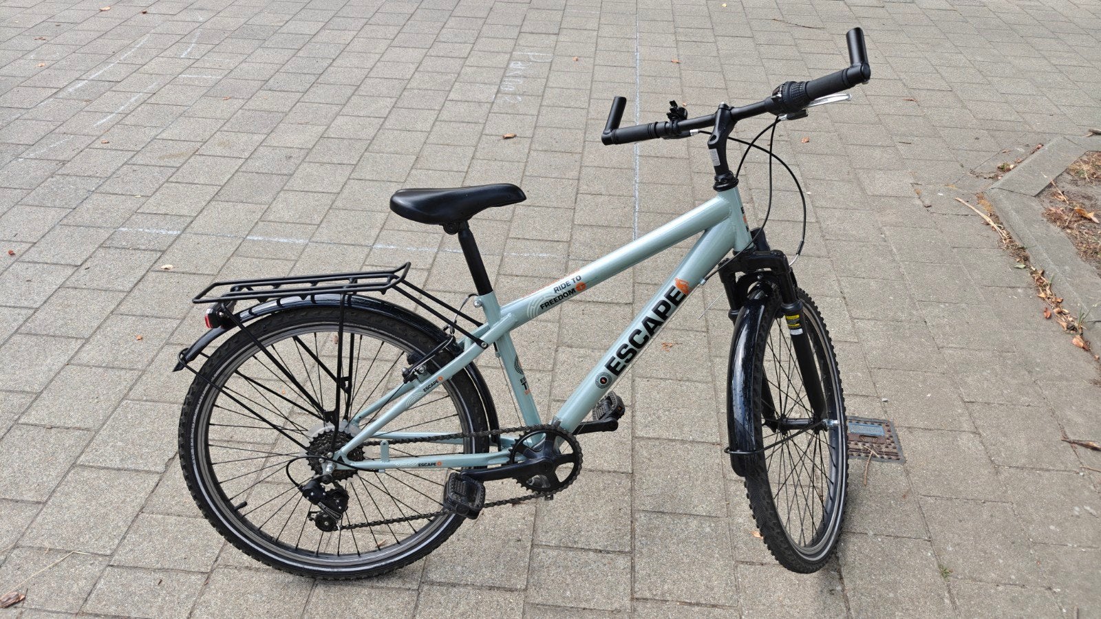 24" kinderfiets Bikefun Kids Escape, Vélos & Vélomoteurs, Vélos | Garçons, Vitesses, Enlèvement, Frein sur jante, 24 pouces