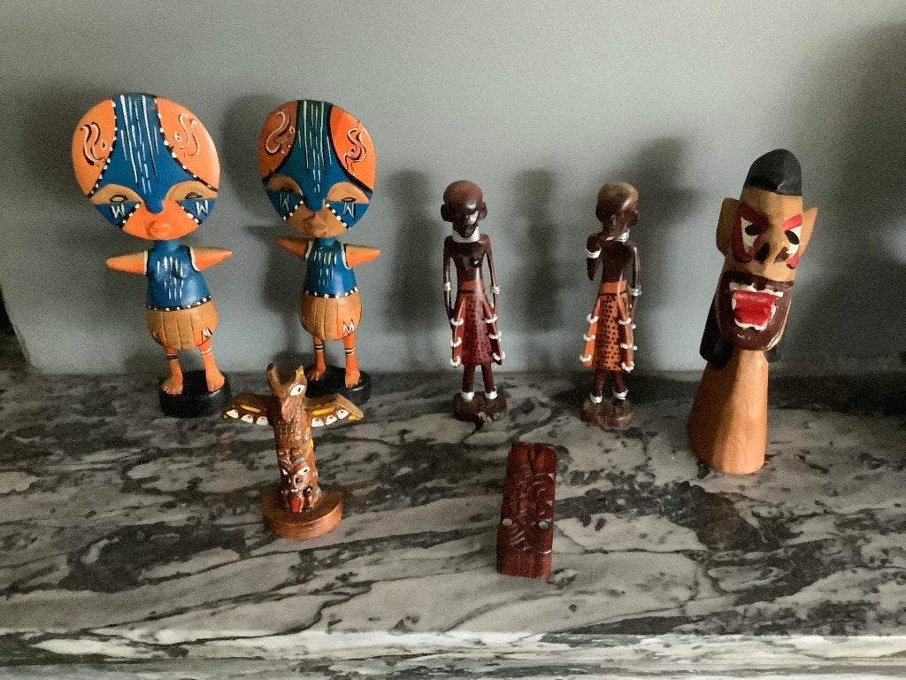 Afrikaanse kunst, Antiek en Kunst, Kunst | Niet-Westerse kunst, Ophalen of Verzenden