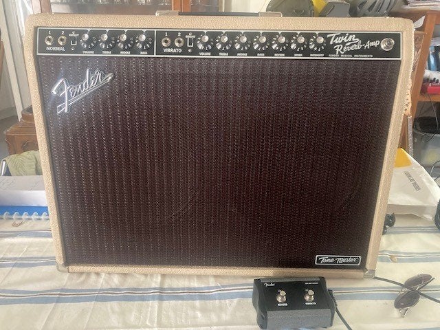 Fender Tone Master Twin Reverb Blonde, Muziek en Instrumenten, Ophalen, Zo goed als nieuw, Gitaar, 50 tot 100 watt