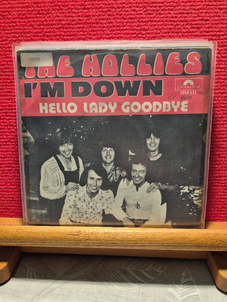 the hollies, Cd's en Dvd's, Vinyl | Rock, Gebruikt, 7 inch, Ophalen of Verzenden, Beschermende buitenhoes