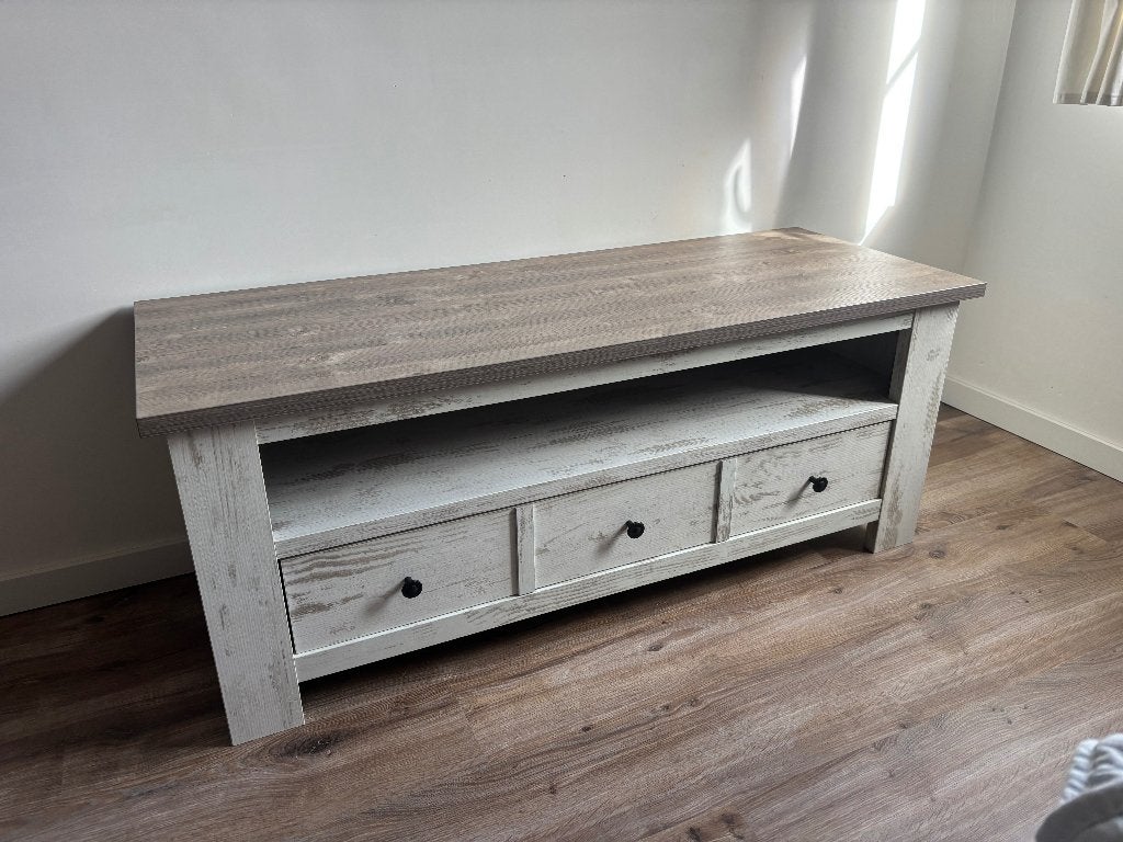 Tafel, 6 stoelen, Tv kast & salontafel, Huis en Inrichting, Ophalen, Zo goed als nieuw
