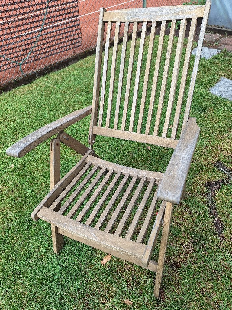 Tuinstoelen hardhout, Ophalen