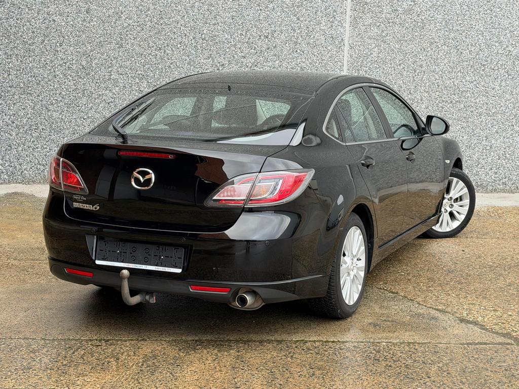 Mazda 6 1.8 Essence Exclusive sport 2008 GARANTIE 12 Mois, Auto's, Mazda, Stof, Zwart, Bedrijf, Cruise Control