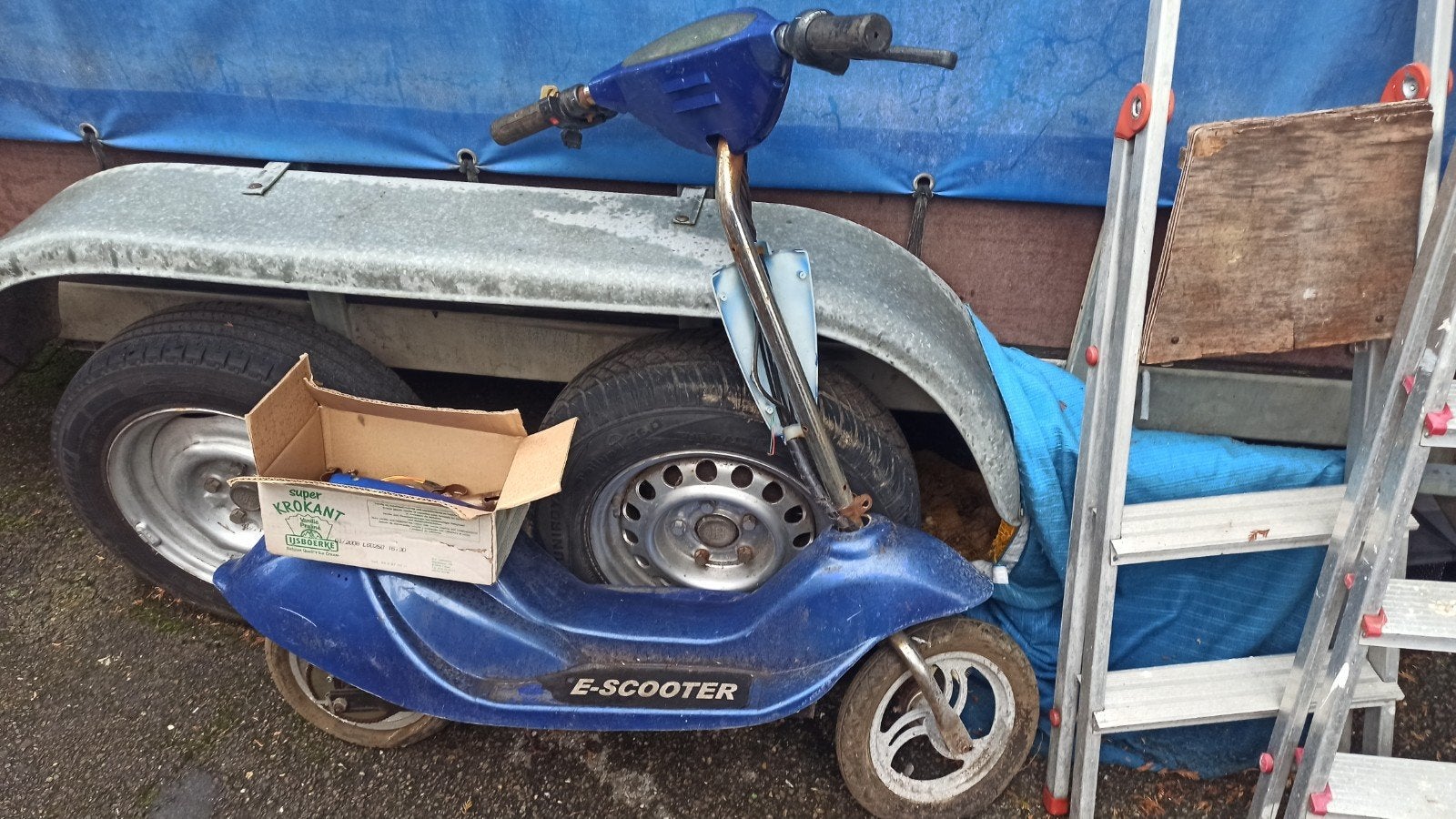 e-scooter ancien a restaurer, Vélos & Vélomoteurs, Enlèvement