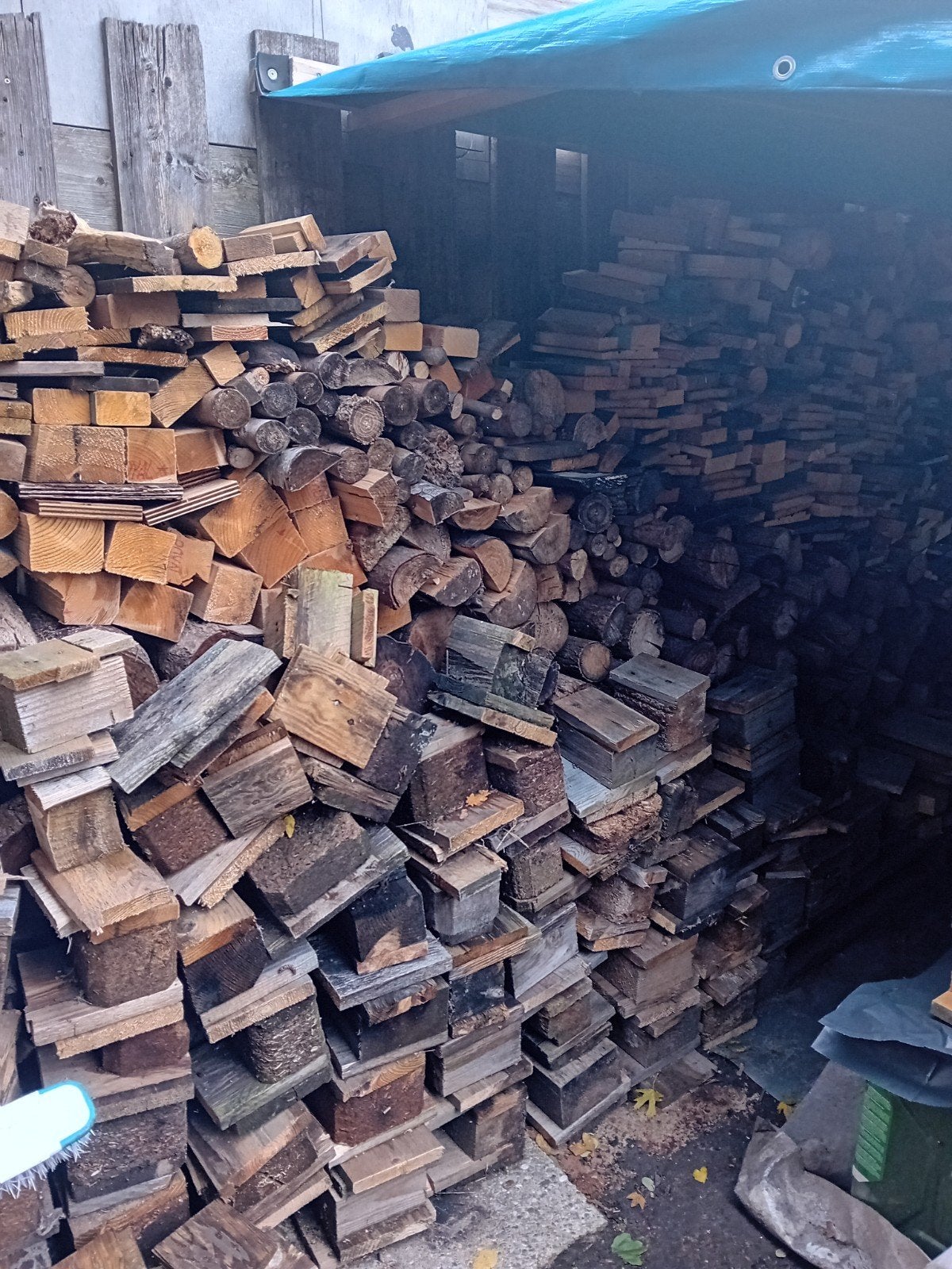 DROOG BRANDHOUT TE KOOP – DIRECT KLAAR VOOR GEBRUIK!, 3 à 6 m³, Enlèvement, Autres essences de bois, Troncs d'arbres