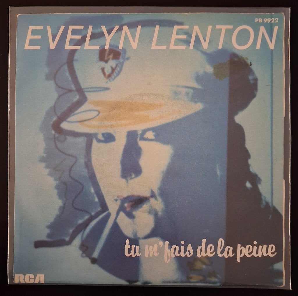 7" Evelyn Lenton – Tu M'fais De La Peine (RCA 1982) VG+, CD & DVD, 7 inch, Utilisé, Pop, Envoi