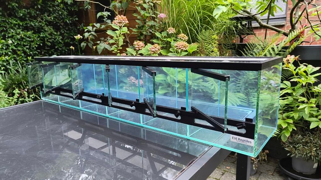 Terrarium straten glas met draaideur, 6 units, Dieren en Toebehoren, Ophalen