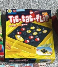 tic TAC Flip denk gezelschapsspel, Drie of vier spelers, Ophalen, Zo goed als nieuw