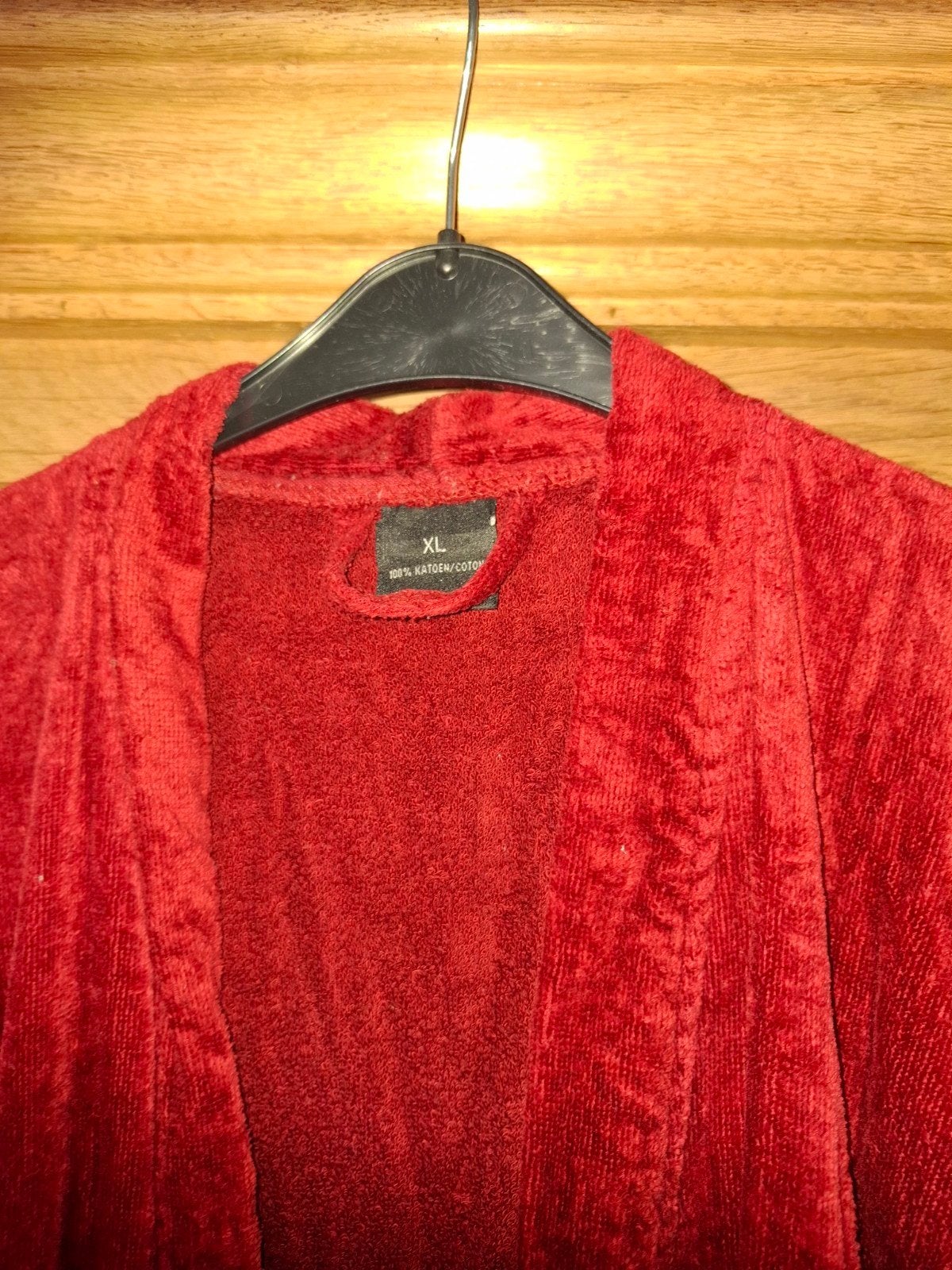 badjas heren, Kleding | Heren, Ophalen, Zo goed als nieuw, Rood