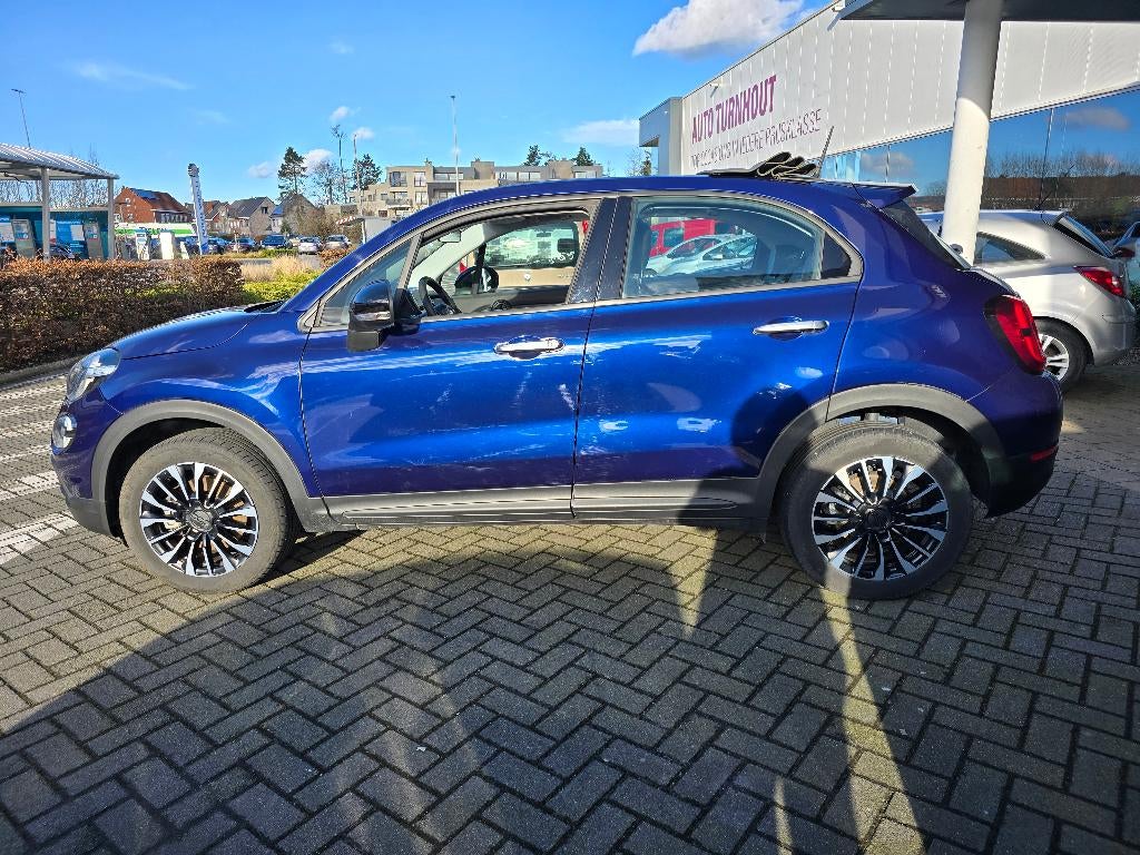 Fiat 500X 1.3i Automaat Pano Dak 2022 + Garantie, Auto's, Fiat, Automaat, Blauw, 500X, Bedrijf