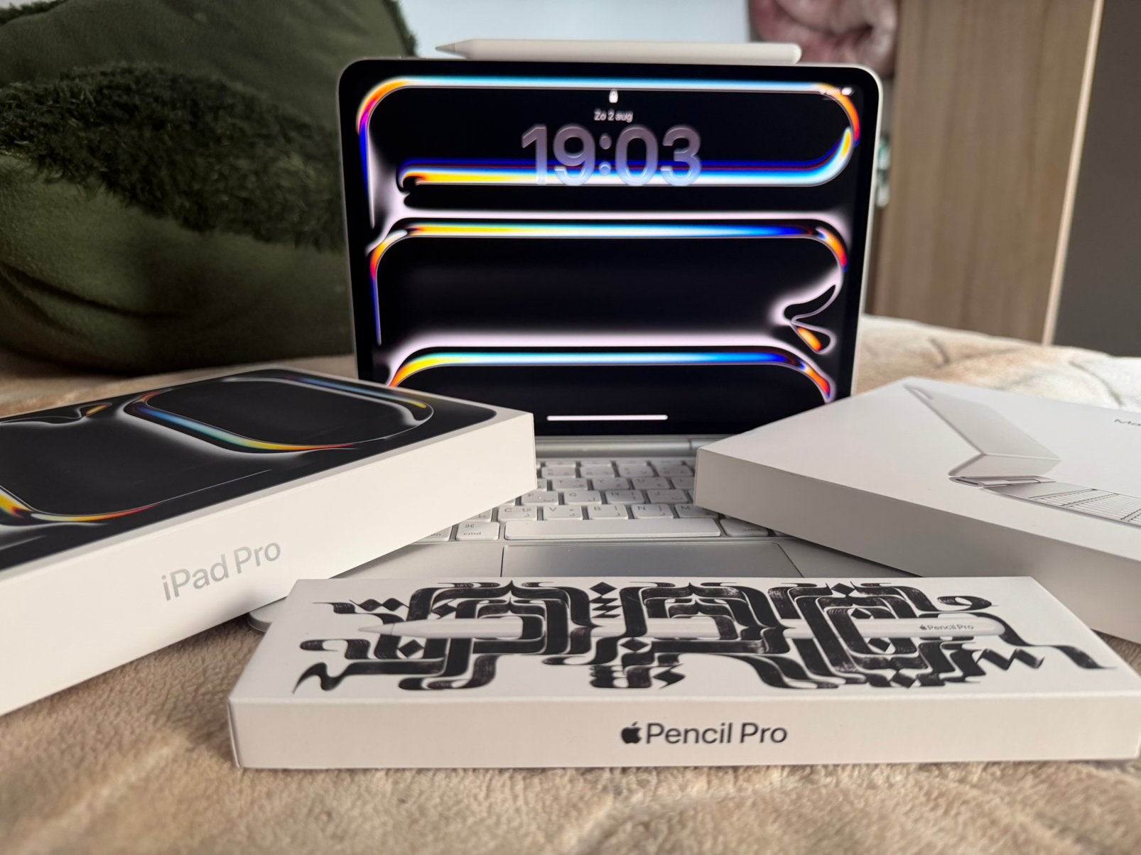 iPad Pro 11" M5 1TB Nano + Magic Keyboard + Pencil Pro, Computers en Software, Apple iPads, Ophalen, 11 inch, Zo goed als nieuw