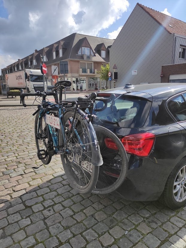 Thule Outway Hanging 2, Ophalen, 2 fietsen, Nieuw, Achterklepdrager
