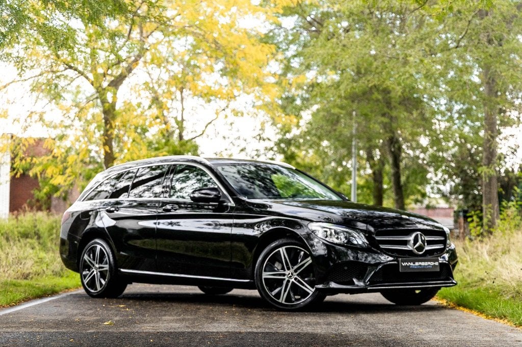 Mercedes C300de Break * Multibeam * PDC * Navi * CarPlay *, Autos, Mercedes-Benz, Euro 6, Entreprise, 35 g/km, Entretenue par le concessionnaire