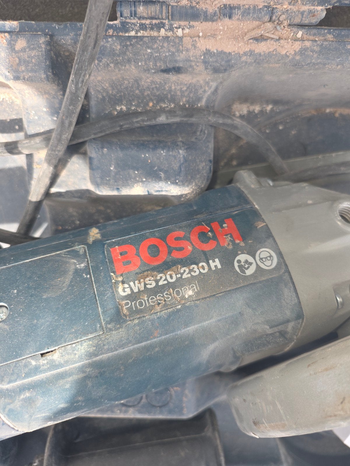 Bosch GWS 20-230 H Professionele Haakse Slijper (230 mm), Doe-het-zelf en Bouw, Ophalen, Gebruikt
