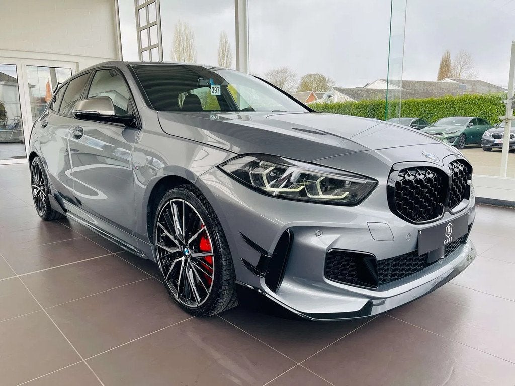 BMW 1 Serie 135 iAS * GARANTIE + PACK M PERFORMANCE + FULL *, Autos, BMW, Argent ou Gris, Achat, Alcantara, 5 portes