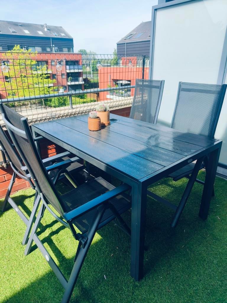 Tuinset zwart Jysk, Tuin en Terras, Ophalen, Tuinset