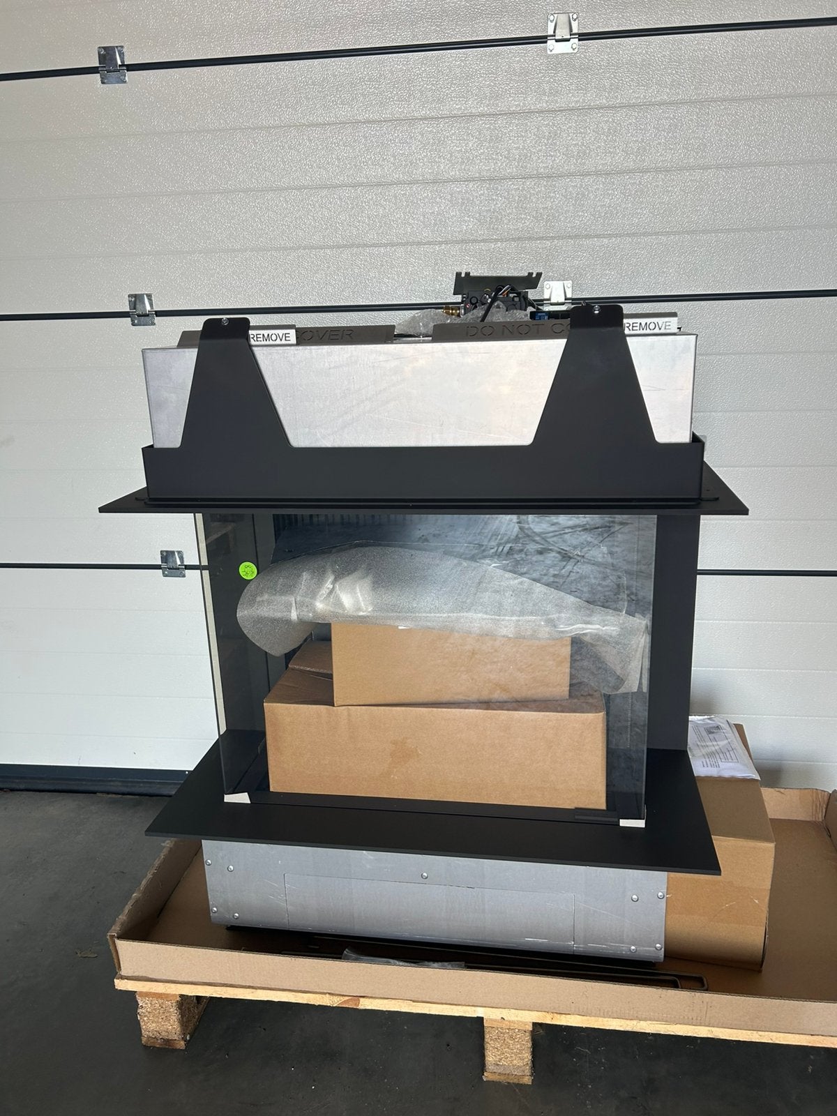 Barbas Gas Fire Panorama 70-55 Luxe 3-zijdige gashaard, Huis en Inrichting, Kachels, Nieuw, Gas, Ophalen