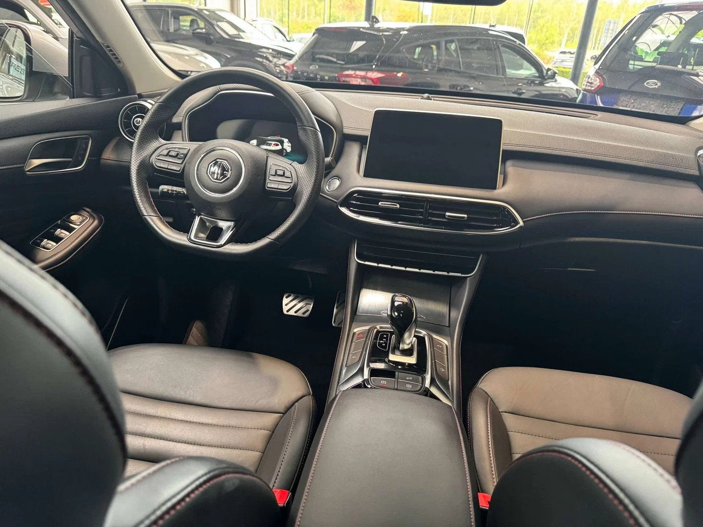 MG EHS EHS PHEV 1.5 Turbo Luxury/Navi/Pano/Leder/Carplay/1j, Autos, Argent ou Gris, Achat, Euro 6, Noir