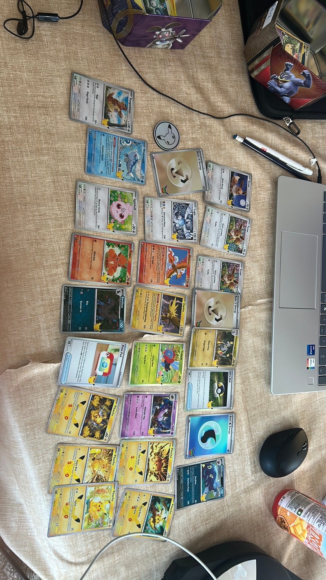 Pokémonkaarten, Ophalen of Verzenden, Zo goed als nieuw