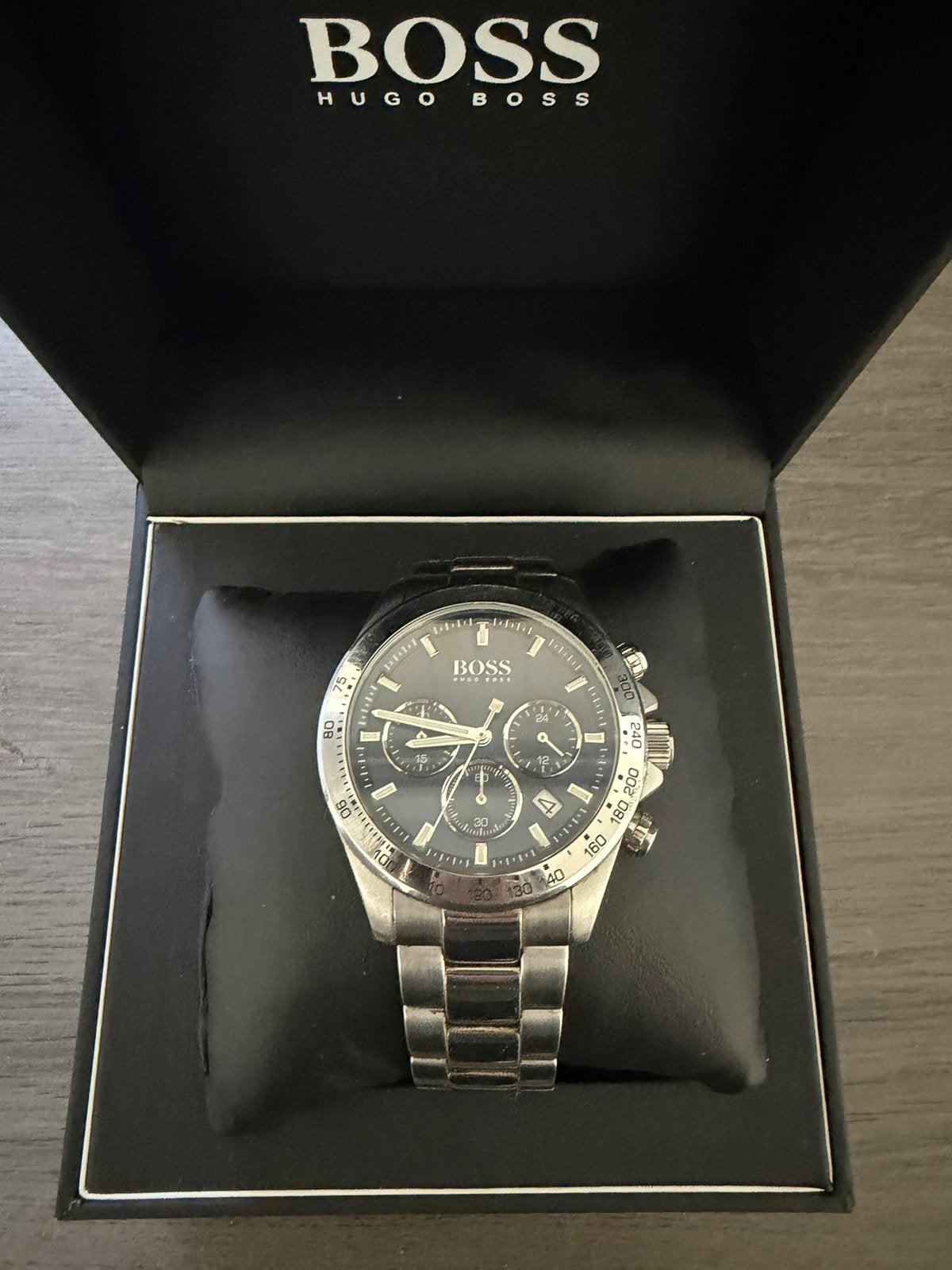 Horloge Hugo Boss original, Ophalen of Verzenden, Gebruikt, Polshorloge, Overige merken