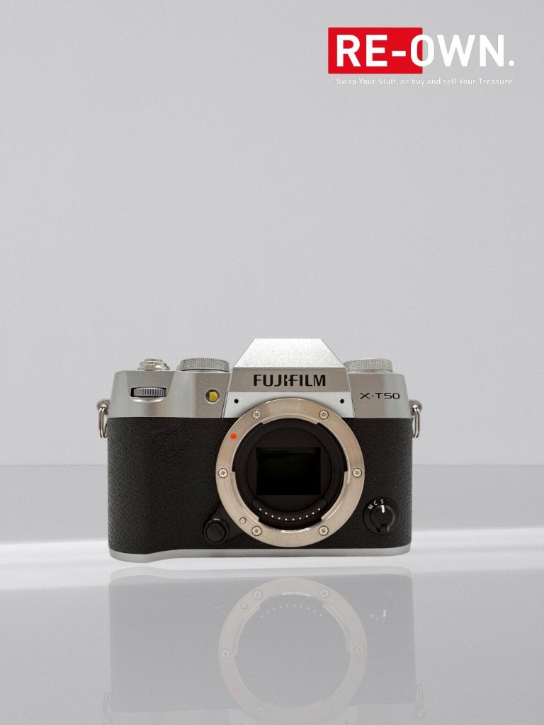 FUJIFILM X-T50 BODY SILVER | TOPSTAAT | 10189 CLICKS, TV, Hi-fi & Vidéo, Niet ingevuld, Enlèvement ou Envoi, Niet ingevuld, Comme neuf