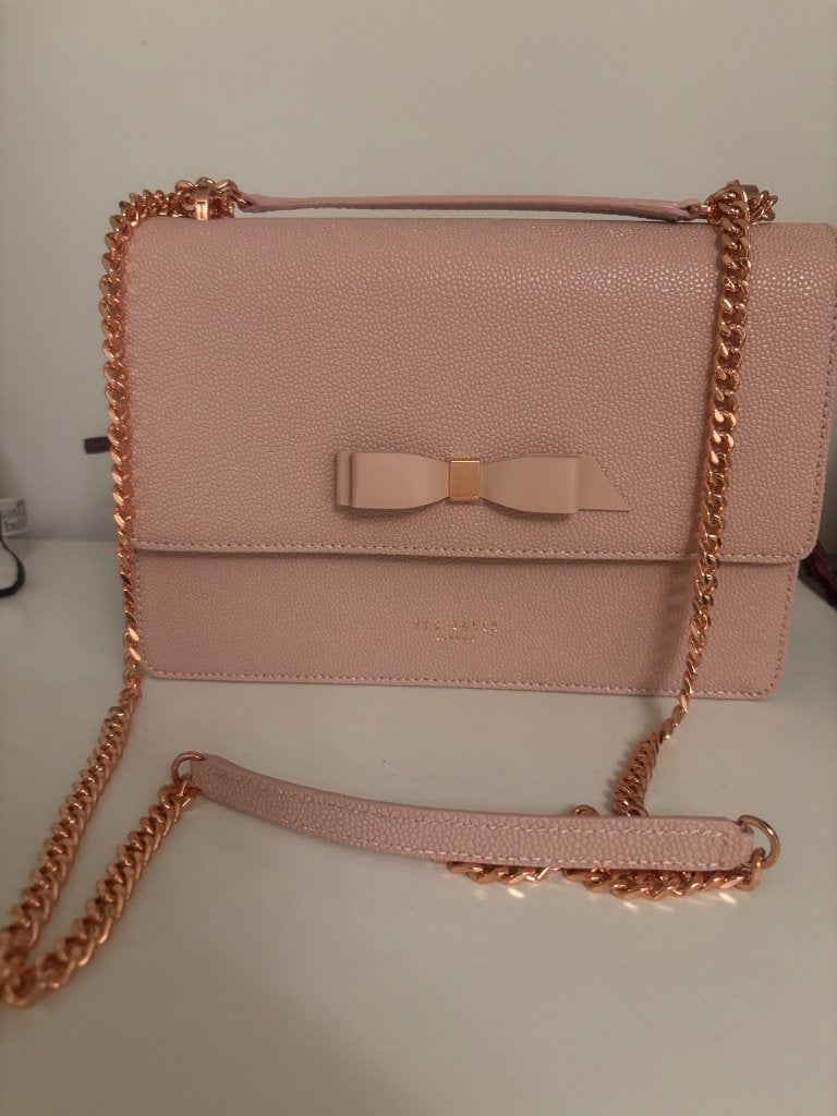 Ted baker roze handtas + portefuille als nieuw, Handtassen en Accessoires, Ophalen, Zo goed als nieuw, Roze, Handtas
