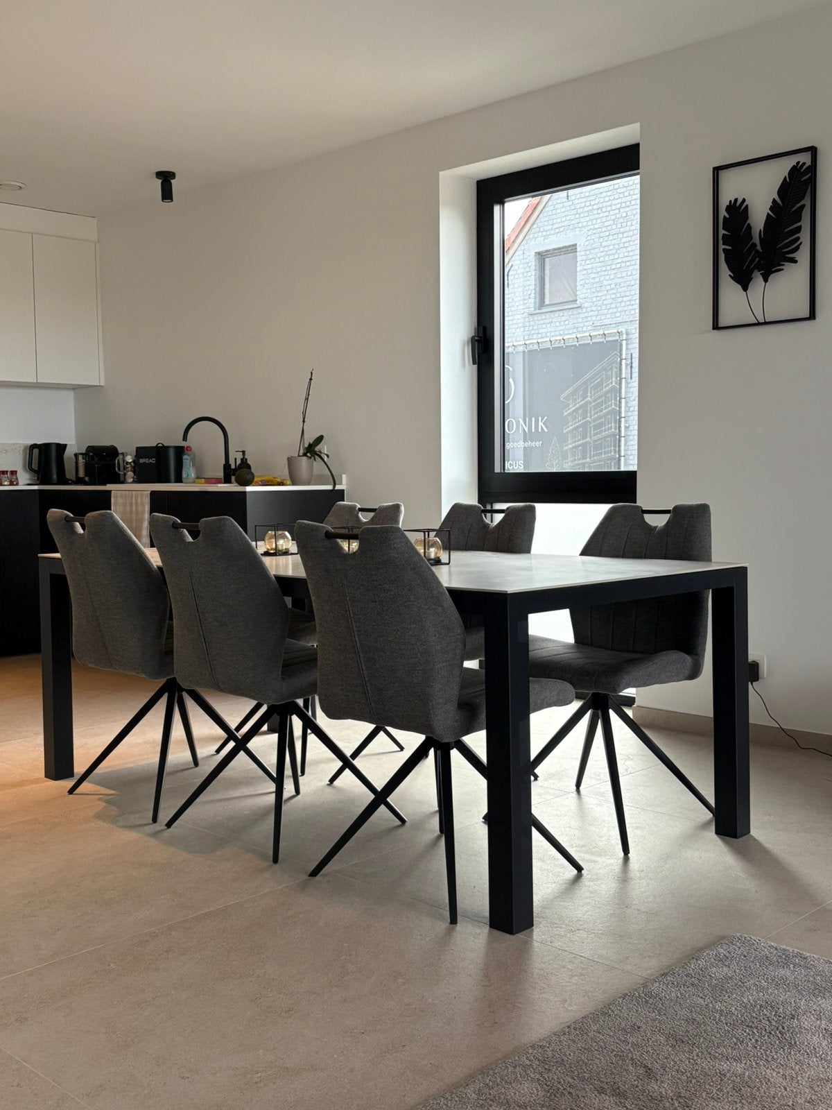 Set stoelen, Ophalen, Zo goed als nieuw, Metaal, Vijf, Zes of meer stoelen