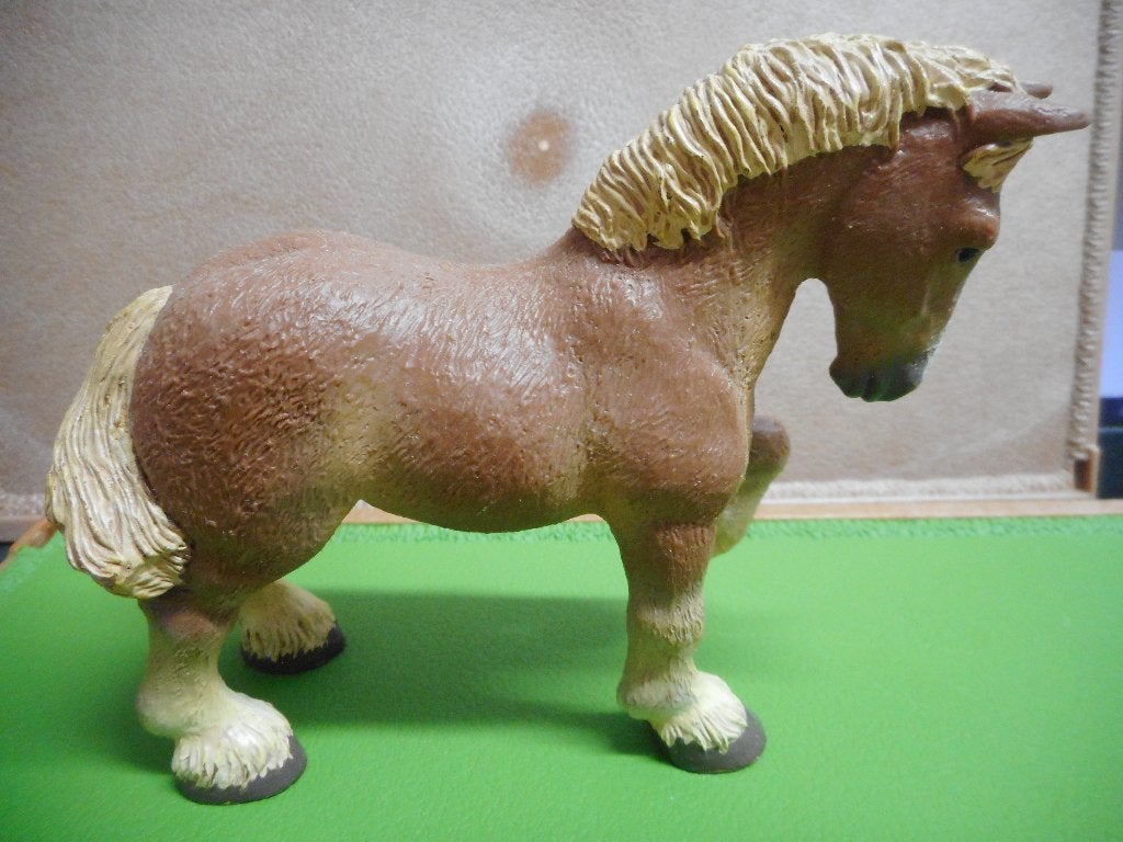 papo brabander paard bruin nr 1, Collections, Enlèvement ou Envoi, Comme neuf