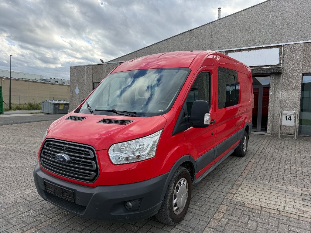 FORD TRANSIT 2.0 TDCi 350 L3 170 CH 7 L EURO 6/ 656477 KM !, Autos, Rouge, https://public.car-pass.be/vhr/d4ab3bba-c7f8-4339-a581-e34e311b11eb