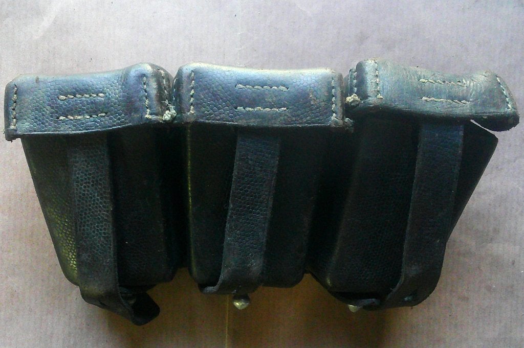 Cartouchière allemande 98K datée de 1936 garnitures en alu, Collections, Envoi, Armée de terre, Autres types