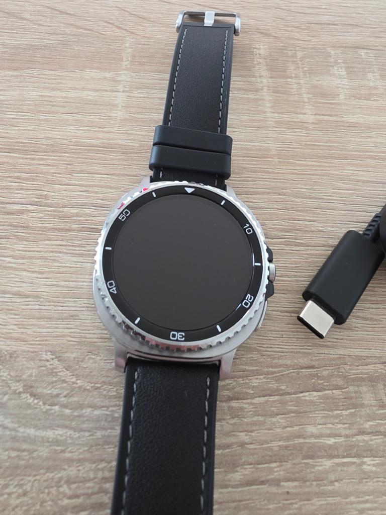 galaxy watch 8 classic, Handtassen en Accessoires, Smartwatches, Conditie, Zwart, Zo goed als nieuw, Samsung galaxy watch 8
